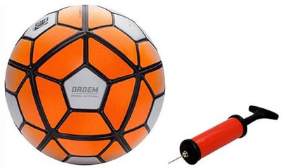 Nice ORDEM Orange Football With Air Pump Free Football - Size: (Pack of 2, Multicolor
Nice ORDEM Orange Football With Air Pump Free Football - Size: (Pack of 2, Multicolor