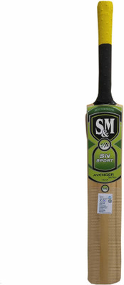 SM Avenger Series HULK EDTION Poplar Willow Cricket Bat(1100-1253