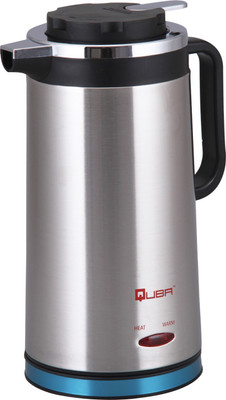 Quba Double Insulated Stainless Steel Body 1500 Watt With Auto On - Off 1.8 Litre Electric Kettle(1.8 L, Silver)
Quba Double Insulated Stainless Steel Body 1500 Watt With Auto On - Off 1.8 Litre Electric Kettle(1.8 L, Silver)