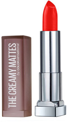 Maybelline New York Color Sensational Creamy Matte Lipstick, 3.9g(633 Firecracker Red, 3.9 g)
Maybelline New York Color Sensational Creamy Matte Lipstick, 3.9g(633 Firecracker Red, 3.9 g)