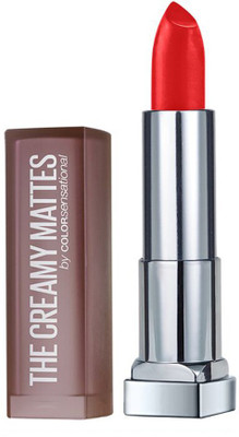 Maybelline New York Color Sensational Creamy Matte Lipstick, 3.9g(639 Big Apple Red, 3.9 g)
Maybelline New York Color Sensational Creamy Matte Lipstick, 3.9g(639 Big Apple Red, 3.9 g)