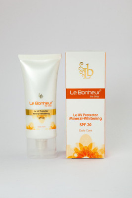 Le Bonheur UV Protector Mineral Whitening - SPF 20 (50ml)(50 ml)