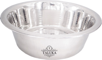 Taluka Stainless Steel Dog Bowls, Lovely Pet Food Water Drink Dishes Feeder for Cat Puppy Dog 300 ML Bowl Round Stainless Steel Pet Bowl(300 ml Steel)
Taluka Stainless Steel Dog Bowls, Lovely Pet Food Water Drink Dishes Feeder for Cat Puppy Dog 300 ML Bowl Round Stainless Steel Pet Bowl(300 ml Steel)