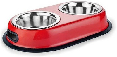shalimar pets Stainless Steel Metallic Dog Bowl/Dog Food Bowl/Dog Double Dinner Set, 1600 ml X 2 Square Stainless Steel Pet Bowl(1600 ml Multicolor)
shalimar pets Stainless Steel Metallic Dog Bowl/Dog Food Bowl/Dog Double Dinner Set, 1600 ml X 2 Square Stainless Steel Pet Bowl(1600 ml Multicolor)