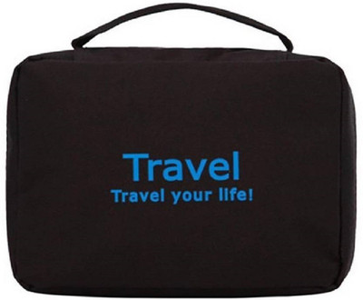Sooperstore Casual Hanging Travel Cosmetic Bags Toiletry Wash Makeup Storage Cosmetic Organizer (Black) Travel Toiletry Kit(Black)
Sooperstore Casual Hanging Travel Cosmetic Bags Toiletry Wash Makeup Storage Cosmetic Organizer (Black) Travel Toiletry Kit(Black)