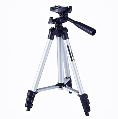 JUSTO Tripod-3110 Portable Camera Tripod With Three-Dimensional Head & Quick Release Plate Tripod TGVH7391 Tripod Kit(Black, Silver, Supports Up to 1500 g)
JUSTO Tripod-3110 Portable Camera Tripod With Three-Dimensional Head & Quick Release Plate Tripod TGVH7391 Tripod Kit(Black, Silver, Supports Up to 1500 g)