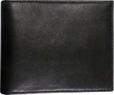Simgin India Men Black Genuine Leather Wallet(12 Card Slots)