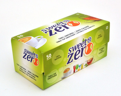 sweetnzero Sachet Pack of 4 Sweetener(50 Sachet, Pack of 4)