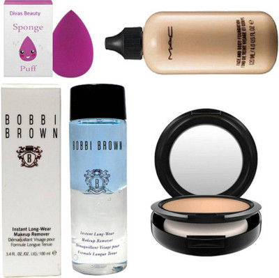 divas beauty Spong Puff With Bobbi Brown Makeup Remover Instant Longwear & Mac Face & Body Foundation & Sudio Fix Compact(Set of 4)
divas beauty Spong Puff With Bobbi Brown Makeup Remover Instant Longwear & Mac Face & Body Foundation & Sudio Fix Compact(Set of 4)