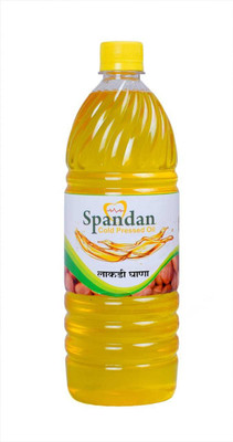 SPANDAN Wooden Cold Pressed Groundnut Oil 1000 ml Groundnut Oil Plastic Bottle(1000 ml)
SPANDAN Wooden Cold Pressed Groundnut Oil 1000 ml Groundnut Oil Plastic Bottle(1000 ml)