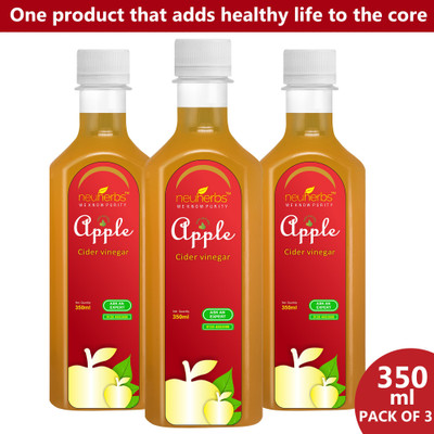 Neuherbs Apple Cider Vinegar for Weight Loss Apple Cider Vinegar(3x350 ml, Raw Flavored)
Neuherbs Apple Cider Vinegar for Weight Loss Apple Cider Vinegar(3x350 ml, Raw Flavored)