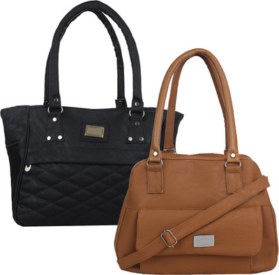 Fillincart Hand-held Bag(Black, Brown)
Fillincart Hand-held Bag(Black, Brown)