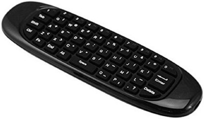 OVIO C120 2.4Ghz Air Mouse Keyboard Remote for Smart TVs, Android Boxes Mini PC Wireless Gaming Keyboard(Black)
OVIO C120 2.4Ghz Air Mouse Keyboard Remote for Smart TVs, Android Boxes Mini PC Wireless Gaming Keyboard(Black)
