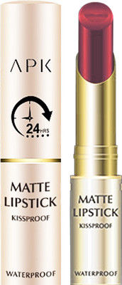 APK Matte Lipstick Kissproof PK48-19(Plum Red, 3.8 g)