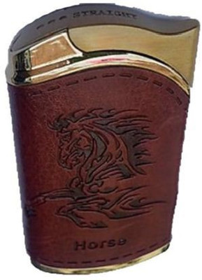TARGET PLUS HORSE UNIQUE Pocket Lighter(LEATHER)