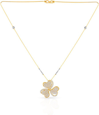 Malabar Gold and Diamonds NKDZSUG0004 Opera Yellow Gold Precious Necklace(22kt)