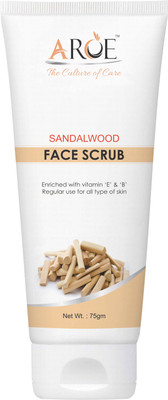 Aroe Sandalwood 75 gm Vitamin E and B Regular Use All Type Skin Face Scrub(75 ml)
Aroe Sandalwood 75 gm Vitamin E and B Regular Use All Type Skin Face Scrub(75 ml)