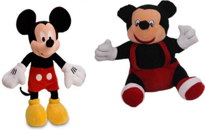 ParvCart Combo Pack of mickey Mouse Soft Toys - 29 cm(Multicolor)