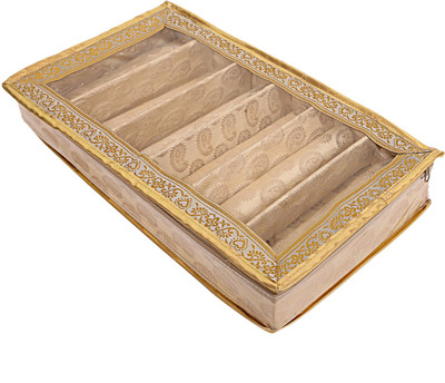 kuber industries Brocade 6 Rod Bangle Box, Golden Set of 2 Pcs Jewellery bangle box Vanity Box(Gold)
kuber industries Brocade 6 Rod Bangle Box, Golden Set of 2 Pcs Jewellery bangle box Vanity Box(Gold)