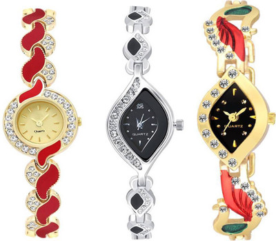 ReniSales ylish Diamond Studded Golden Silver Watch Combo For Girl Watch - For Women
ReniSales ylish Diamond Studded Golden Silver Watch Combo For Girl Watch - For Women