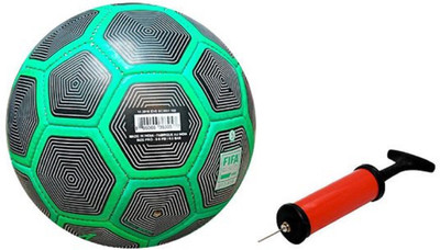 Nice Duro Green Football With Air Pump Free Football - Size: 5(Pack of 2, Multicolor)
Nice Duro Green Football With Air Pump Free Football - Size: 5(Pack of 2, Multicolor)