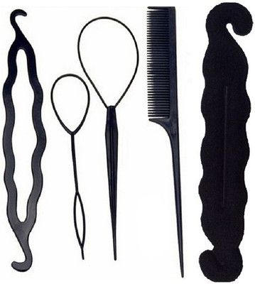 Vcare Professional Braids Tools / Hair Styling Kits For Women Set Of 5 Hair Accessories Set Hair Accessory Set (Black) Hair Accessory Set(Black)
Vcare Professional Braids Tools / Hair Styling Kits For Women Set Of 5 Hair Accessories Set Hair Accessory Set (Black) Hair Accessory Set(Black)