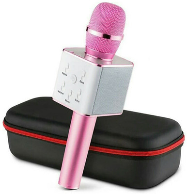 zhomcollection Q7 Mic Pink Handheld Wireless Karaoke Singing Mic Speaker Microphone Microphonne Mic(Pink)
zhomcollection Q7 Mic Pink Handheld Wireless Karaoke Singing Mic Speaker Microphone Microphonne Mic(Pink)