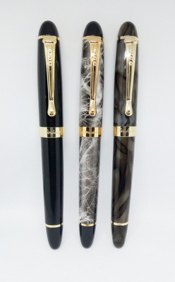 Loggas Jinhao X-450 marbal and black ana brown gold clip midiam nib fountain pen Set of 3 pcs combo Gift set Fountain Pen
Loggas Jinhao X-450 marbal and black ana brown gold clip midiam nib fountain pen Set of 3 pcs combo Gift set Fountain Pen