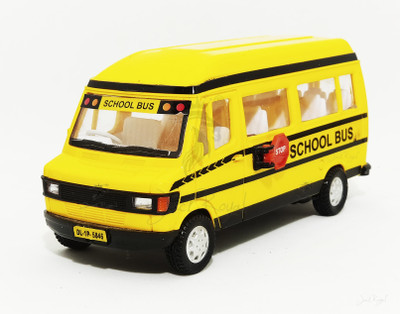 Jack Royal Tempo Traveler School Bus (Yellow)(Yellow)