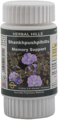 Herbal Hills Herbal Hills Shankhpushpihills 60 Capsule Shakhpushpi (convolvulus pluricaulis) 240 mg Pure Extract in a capsule(60 No)
Herbal Hills Herbal Hills Shankhpushpihills 60 Capsule Shakhpushpi (convolvulus pluricaulis) 240 mg Pure Extract in a capsule(60 No)