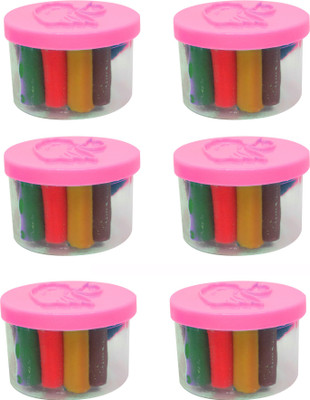 Prime Clay for Kids for Kids Regular Playing, Set Of 6