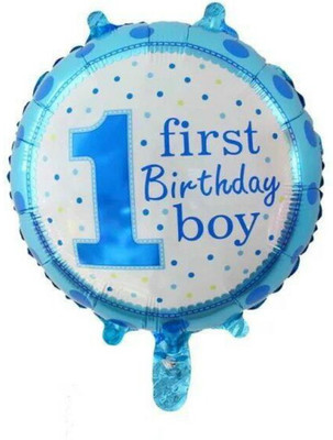 MODERNWALA Printed 18 Inch (Pack Of 1) First Birthday Boy Polka Foil Balloon / Birthday Party / Baby Shower Decoration Balloon(Multicolor, Pack of 1)
MODERNWALA Printed 18 Inch (Pack Of 1) First Birthday Boy Polka Foil Balloon / Birthday Party / Baby Shower Decoration Balloon(Multicolor, Pack of 1)