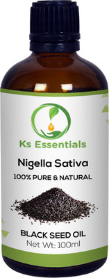 Ks Essentials 100% Pure Black Seed Oil (Nigella Sativa) Carrier Oil (100ml)(100 ml)
Ks Essentials 100% Pure Black Seed Oil (Nigella Sativa) Carrier Oil (100ml)(100 ml)