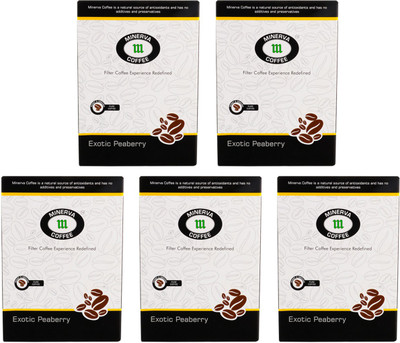 Minerva Coffee Premium Exotic Pea Berry Pure Coffee 500 Grams, Buy 5 and get 10% Off Filter Coffee 500 g(Pack of 5, Chikory Flavoured)
Minerva Coffee Premium Exotic Pea Berry Pure Coffee 500 Grams, Buy 5 and get 10% Off Filter Coffee 500 g(Pack of 5, Chikory Flavoured)