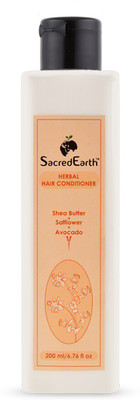 SacredEarth Herbal Hair Conditioner -With Shea butter, Safflower and Avocado(200 ml)
SacredEarth Herbal Hair Conditioner -With Shea butter, Safflower and Avocado(200 ml)