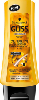 Schwarzkopf Gliss Hair Repair with Liquid Keratin Oil Nutritive Conditioner 200 ml(200 ml)
Schwarzkopf Gliss Hair Repair with Liquid Keratin Oil Nutritive Conditioner 200 ml(200 ml)