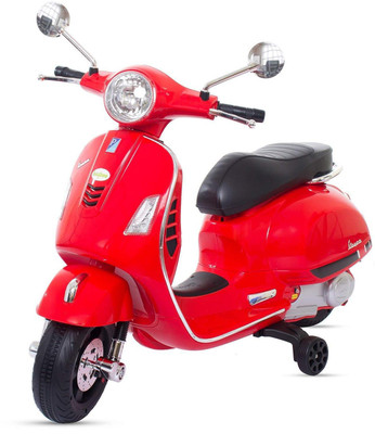 Baybee Officially Licensed Vespa Battery Operated Ride On Bike with MP3/USB/TF Music | Headlights with 35 KG Weight Capacity for Kids Scooter Battery Operated Ride On(Red) 
Baybee Officially Licensed Vespa Battery Operated Ride On Bike with MP3/USB/TF Music | Headlights with 35 KG Weight Capacity for Kids Scooter Battery Operated Ride On(Red)