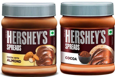 Hershey's Cocoa Spread with Almond Spread Cocoa Spread (1 Each Units) 350 g(Pack of 2)
Hershey's Cocoa Spread with Almond Spread Cocoa Spread (1 Each Units) 350 g(Pack of 2)
