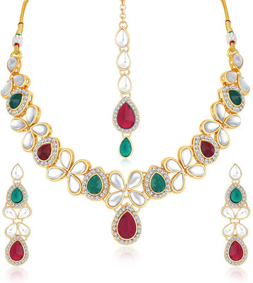 Trushi Alloy Jewel Set(Multicolor)