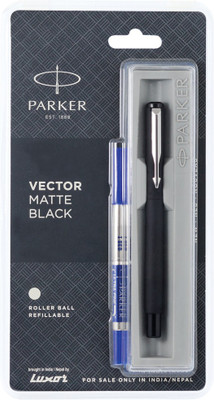 Parker VECTOR MBK Roller Ball Ct Pen Gift Set