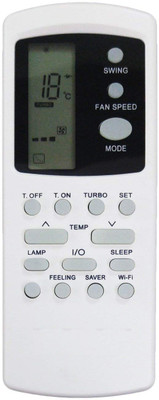 Cezo Voltas Split/Window Ac with WiFi Function Remote Controller(White)