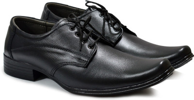 Feetway Genuine Leather Pointed With Lace Formal Shoes Real Leather Black Lace Up Office Shoes For Men Derby For Men(Black
Feetway Genuine Leather Pointed With Lace Formal Shoes Real Leather Black Lace Up Office Shoes For Men Derby For Men(Black