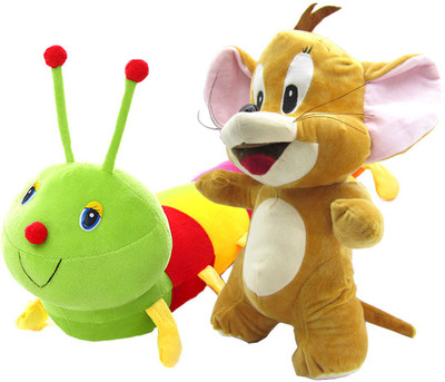 Gift Decor Shop caterpillar Stuffed soft Toy (Multi, 58 cm) Combo with soft toy jerry for kids (Cream/ Orange, 40 cm) - 58 cm(Multicolor)
Gift Decor Shop caterpillar Stuffed soft Toy (Multi, 58 cm) Combo with soft toy jerry for kids (Cream/ Orange, 40 cm) - 58 cm(Multicolor)