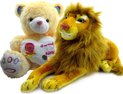 Gift Decor Shop Lion Stuffed soft Toy (Yellow, 21 cm) Combo with soft toy sweet time teddy bear for kids (Yellow, 66 cm) - 21 cm(Multicolor)
Gift Decor Shop Lion Stuffed soft Toy (Yellow, 21 cm) Combo with soft toy sweet time teddy bear for kids (Yellow, 66 cm) - 21 cm(Multicolor)