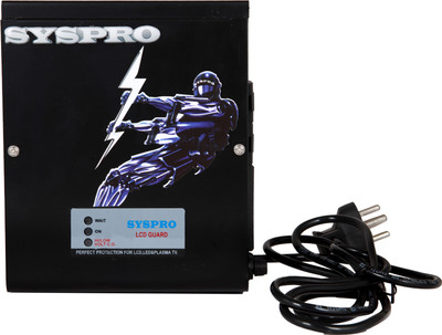 Syspro Led Upto 42 Inch ( 100% Copper ) 5 Years Warranty Black Voltage Stabilizer(Black)
Syspro Led Upto 42 Inch ( 100% Copper ) 5 Years Warranty Black Voltage Stabilizer(Black)