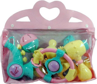 prostuff.in Baby Rattle Set Rattle Rattle(Multicolor)