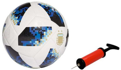 Nice Telstar 2018 Blue Football With Air Pump Free Football - Size: (Pack of 2, Multicolor
Nice Telstar 2018 Blue Football With Air Pump Free Football - Size: (Pack of 2, Multicolor