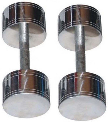 GNS 3 kg STEEL DUMBBELL PAIR Fixed Weight Dumbbell(3 kg)