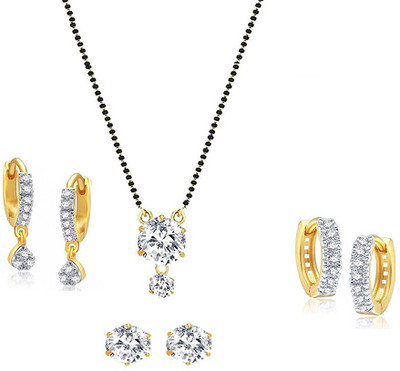 Zeneme Alloy Jewel Set(Multicolor)