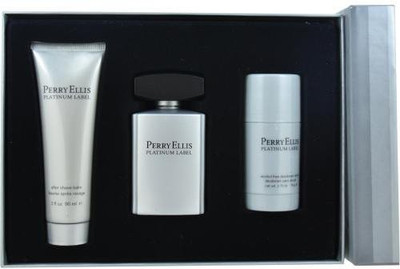 Perry Ellis Platinum Label Fragrance Gift Set For Men Perfume - 100 ml(For Men)